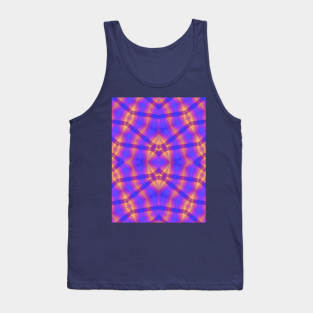 Psychedelic Geometric Pattern Tank Top